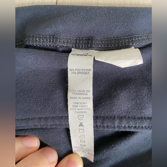 Diadora - Size S - Navy blue leggings with pattern - Picture 6 of 8